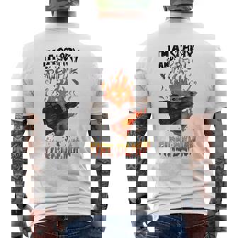 I’M A Scary And Powerful Fire Demon Scary Funny Gifts Mens Back Print T-shirt | Mazezy