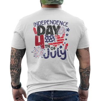 Independence-Day 4Th Of July 2023 Patriotic American Usa Day Mens Back Print T-shirt | Mazezy DE