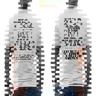 Its A Pruitt Thing You Wouldnt Understand Matching Family Men's T-shirt Back Print | Seseable CA