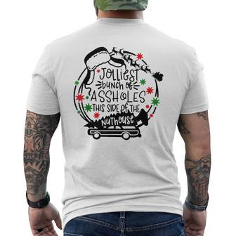 Jolliest Bunch Of Assholes This Side Of The Nut House Men's T-shirt Back Print - Monsterry