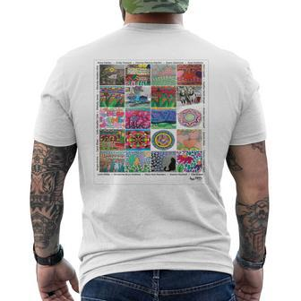 Just Color Colorist Community Collage Men's T-shirt Back Print | Mazezy