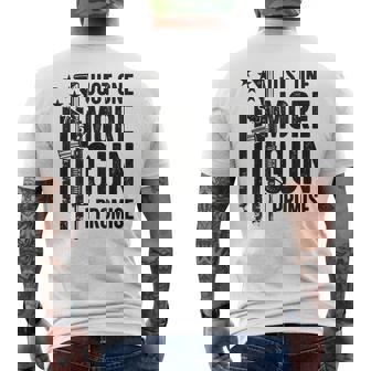 Just One More Gun I Promise - Camo Usa Flag Pro Guns Funny Mens Back Print T-shirt - Thegiftio