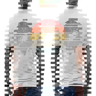 Kids Funny Retro Vintage Halloween Spider Costume Halloween Funny Gifts Mens Back Print T-shirt | Mazezy