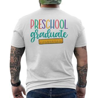 Kids Kids 2023 Pre-K Graduate Preschool Boys Last Day Of School Mens Back Print T-shirt | Mazezy DE