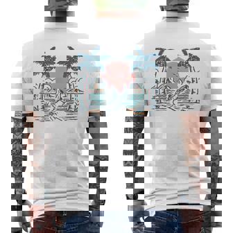 Lets Go Girls Girls Vacation Matching CowgirlsGirls Trip Mens Back Print T-shirt | Mazezy