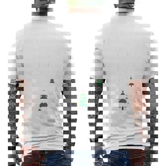 Look At Me Being All Festive Men's T-shirt Back Print | Mazezy