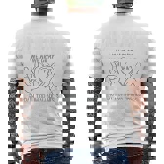 In May We Wear Gray Brain Tumor Awareness Men's T-shirt Back Print - Thegiftio