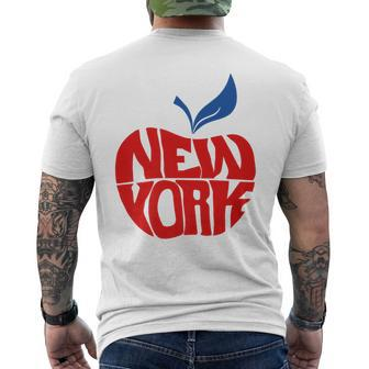 New Yorker Pride The Big Apple Nyc Souvenir New York Mens Back Print T-shirt | Mazezy