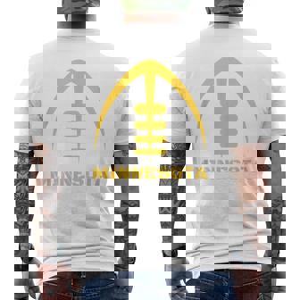 Retro Minnesota Mn Vintage Design Classic Minnesota Mens Back Print T-shirt - Seseable