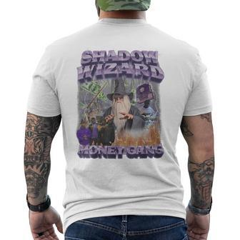 Shadow Wizard Money Gang Witch Halloween Costume Meme Men's T-shirt Back Print - Seseable
