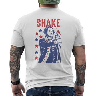 Shake And Bake Funny Couple Matching 4Th Of July Shake Mens Back Print T-shirt - Thegiftio UK
