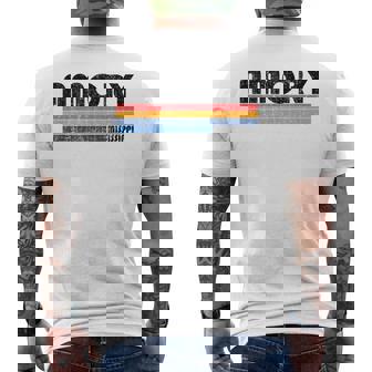 Show Your Amory Ms Hometown Pride With This Retro 70S 80S S Men's T-shirt Back Print | Mazezy