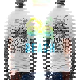 Siesta Key Beach Summer Vacation Trip - Florida Beaches Florida Gifts & Merchandise Funny Gifts Mens Back Print T-shirt | Mazezy