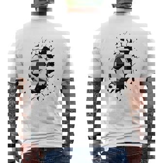 Soccer Players Soccer Team Graphic Sports Soccer Men's T-shirt Back Print - Seseable