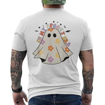 In My Spooky Era Spooky Season Retro Halloween Ghost Men's T-shirt Back Print - Monsterry