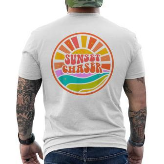 Sunset Chaser Happy Summer Collection Men's T-shirt Back Print | Mazezy