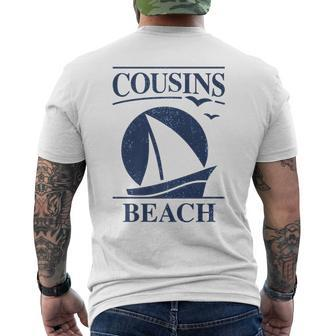 The Summer I Turned Pretty - Boat Mens Back Print T-shirt - Seseable