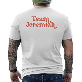 The Summer I Turned Pretty - Team Jeremiah Mens Back Print T-shirt - Seseable