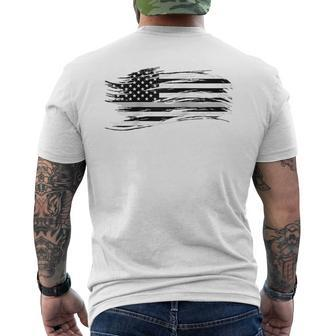 The Thin Silver Line Correctional Officers Pride And Honor Mens Back Print T-shirt | Mazezy