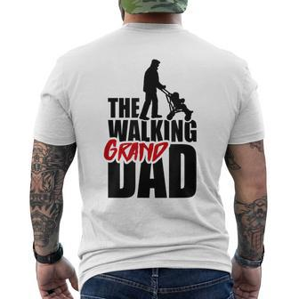 The Walking Granddad Grandad Grandpa Babysitter Mens Back Print T-shirt | Mazezy