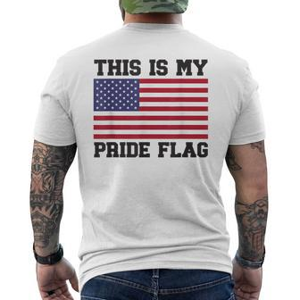 This Is My Pride Flag Mens Back Print T-shirt - Seseable