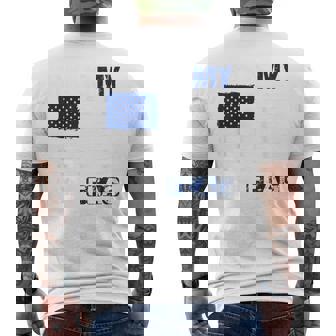 This Is My Pride Flag United States Usa Flag 4Th Of July Men's Crewneck Short Sleeve Back Print T-shirt - Monsterry