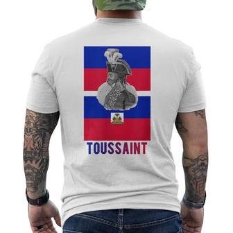 Toussaint Louverture Haitian Revolution 1804 Men's T-shirt Back Print | Mazezy