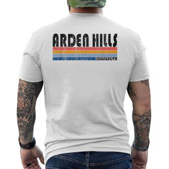 Vintage 70S 80S Style Arden Hills Mn Men's T-shirt Back Print | Mazezy
