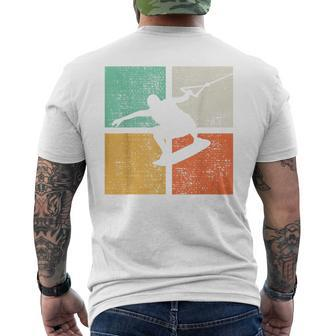 Wakeboarding Wakeboard Wakeboarder Men's T-shirt Back Print | Mazezy