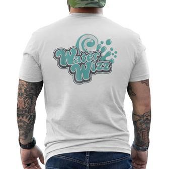 Water Wizz Funny Holidays Vacation Vacation Funny Gifts Mens Back Print T-shirt | Mazezy AU