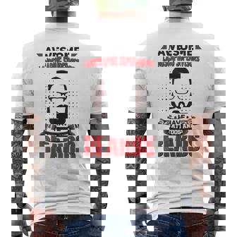 Wh Awesome Landscaping Supervisors Tattoo Beard Men's T-shirt Back Print | Mazezy