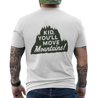 You'll Move Mountains Men's T-shirt Back Print - Seseable