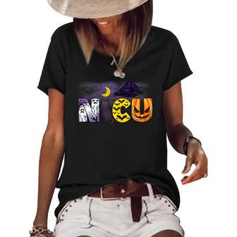 Halloween Nicu Nursing Medical Staff Neonatal Nurse Women's Loose T-shirt | Mazezy
