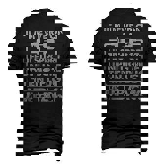 If Im Ever On Life Support Sarcastic Nerd Dad Joke Men's 3D T-Shirt Back Print | Mazezy