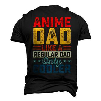 Father’S Day Anime Dad Daddy Father Papa Graphic From Son Men's 3D T-Shirt Back Print | Mazezy