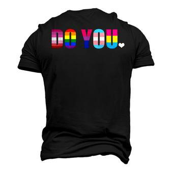 Do You Lgbtqia Pride Gay Transgender Lesbian Father Day Men's 3D T-shirt Back Print - Seseable