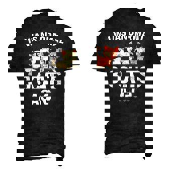 I Was Normal Three Cats Ago Crazy Cat Lady Men's 3D T-Shirt Back Print | Mazezy