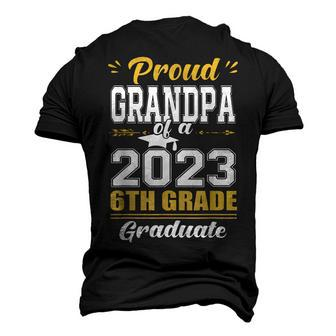 Proud Grandpa Of A Class Of 2023 6Th Grade Graduation Men's 3D T-shirt Back Print - Seseable