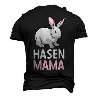 Rabbit Mum Rabbit Mother Pet Long Ear Men's 3D T-Shirt Back Print | Mazezy