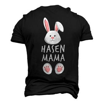 Rabbit Mum Partner Look Easter Bunny Easter Men's 3D T-Shirt Back Print | Mazezy