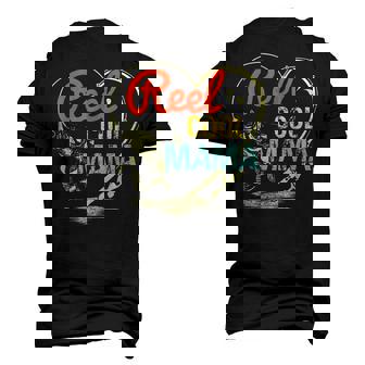 Reel Cool Mama Fishing For Womens Men's 3D T-Shirt Back Print | Mazezy
