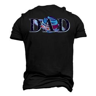 Space Dad Matching Mom Space Birthday Theme Party Men's 3D T-Shirt Back Print | Mazezy CA