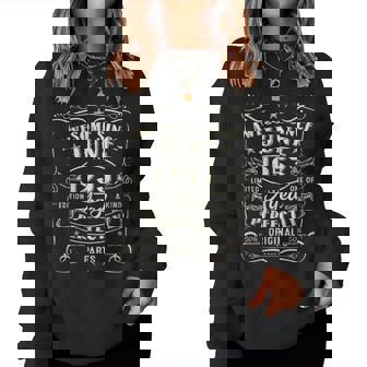 70 Year Old Awesome Since June 1953 70Th Birthday Women Sweatshirt | Mazezy