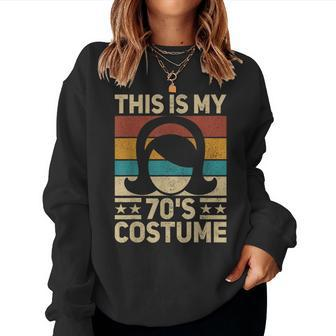 My 70S Costume 70 Styles 70'S Disco 1970S Party Outfit Women Sweatshirt - Monsterry DE