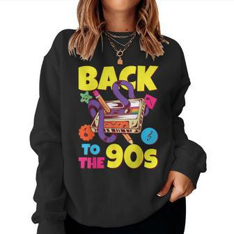 90S Party Outfit Women 90'S Costume Back To The 90S Women Sweatshirt - Monsterry UK