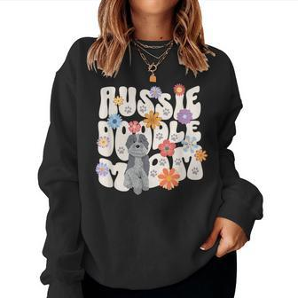 Aussie Doodle Mom Dog Womens Women Sweatshirt | Mazezy