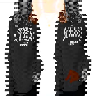 Avinger Texas Tx College University Sports Style Women Sweatshirt | Mazezy