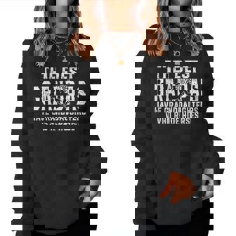 The Best Grandpas Have Granddaughters Who Ride Horses For Bird Lovers Women Sweatshirt | Mazezy