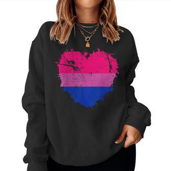 Bi-Sexual Bi Lgbt Rainbow Pride Transgender Lesbian Lgbt Women Sweatshirt | Mazezy