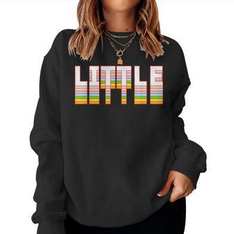 Big Little Sorority Sister Reveal Week Women Sweatshirt | Mazezy UK